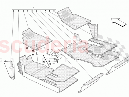 Photo of REAR MOVABLE CARPETS…