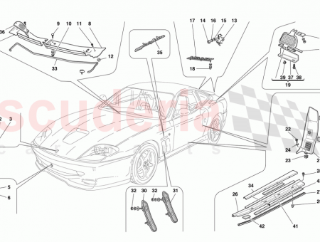 Photo of COMPLETE AIR INTAKE GRILLE…