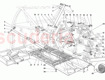 Photo of Front exchanger supports…