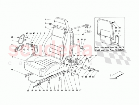 Photo of L H HANDLE FOR SEAT RELEASE…