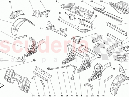 Photo of LOWER RH DIAGONAL BRACE…