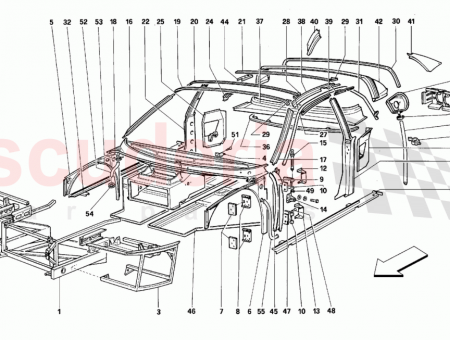 Photo of R H front frame…