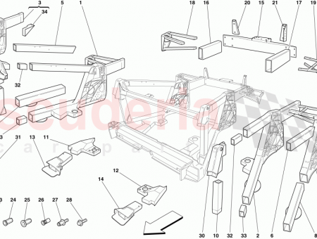 Photo of LH ENGINE SUPPORT STRUT…