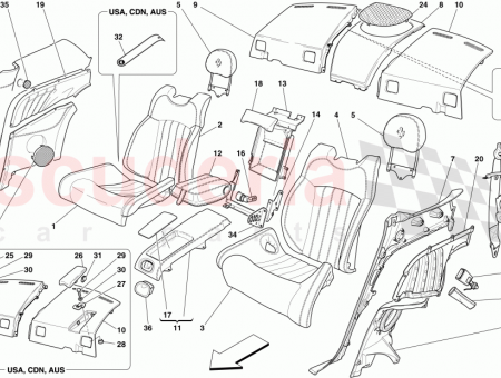 Photo of COMPL REAR ARMREST…