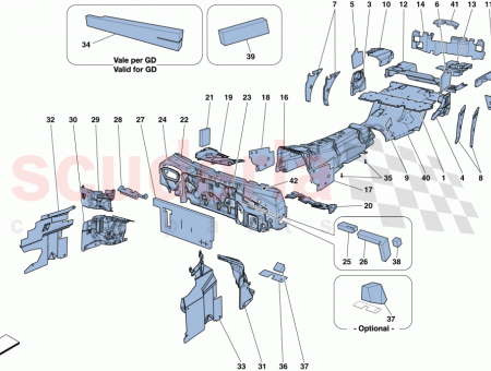 Photo of LH UNDERDASHBOARD INSULATION…