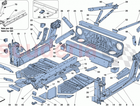 Photo of RH BODYSHELL SUBFRAME MOUNTING BRACKET…