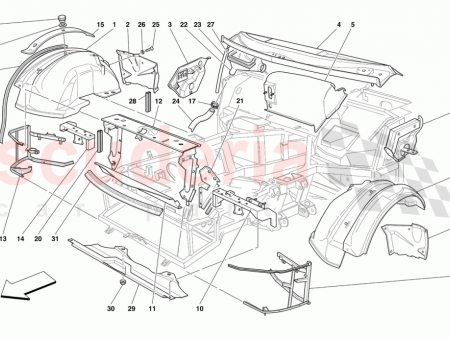 Photo of LH FRONT UPPER WHEELHOUSE…