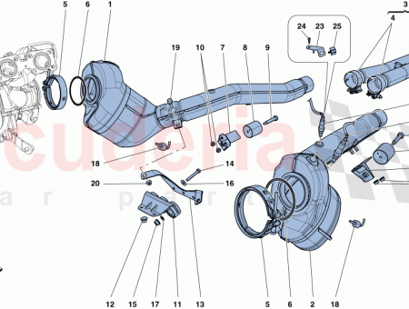 Photo of LH REAR OXYGEN SENSOR CONNECTOR BRACKET…