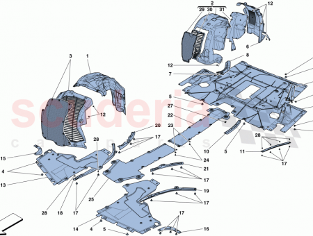 Photo of CENTRAL UNDERBODY SHIELD…