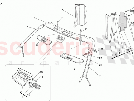 Photo of UPPER WINDSCREEN TRIM…