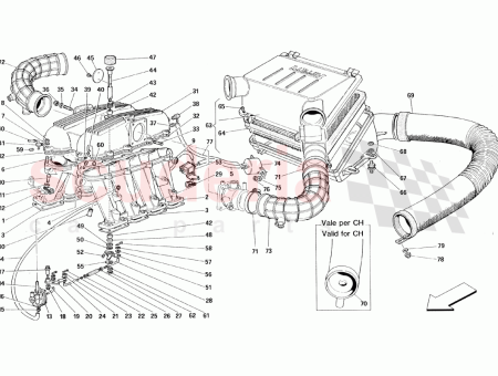 Photo of COMPLETE LH SUCTION MANIFOLD…