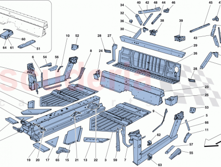 Photo of LH LATERAL IMPACT BOX MEMBER…