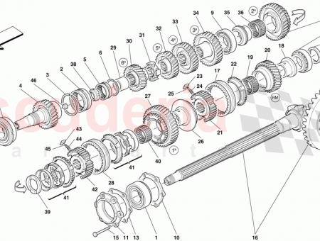 Photo of COMPLETE GEARS SET…