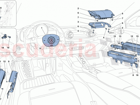 Photo of RH AIRBAG FLAP BRACKET…