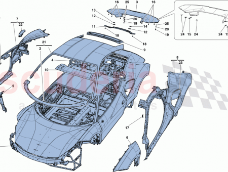 Photo of WINDSCREEN CROSS MEMBER UPPER COVER…