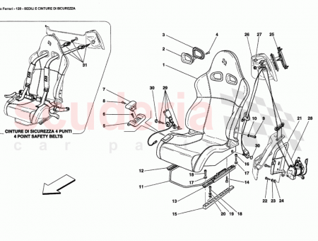 Photo of 4 POINTS SAFETY BELTS ASSEMBLY…