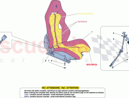 Photo of LH THREE POINT SEAT BELT…