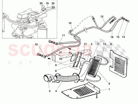 Photo of Oil radiator supporting bracket…