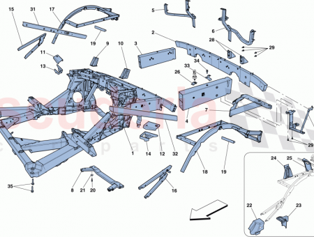 Photo of LH BOX ELEMENT REINFORCEMENT TUBE…