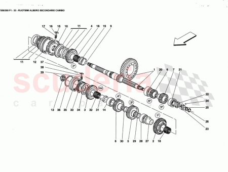 Photo of PINION COMPLETE KIT FOR MAIN SHAFT 1st GEAR…