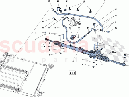 Photo of PIPE FROM PUMP TO STEERING BOX…