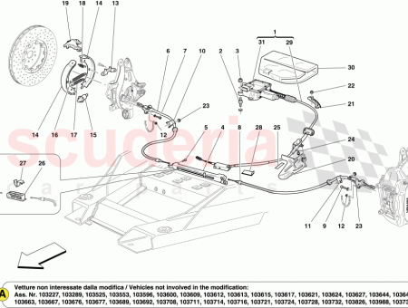 Photo of RH PARKING BRAKE CABLE…