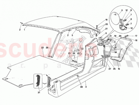 Photo of R H side lower grille nets type…