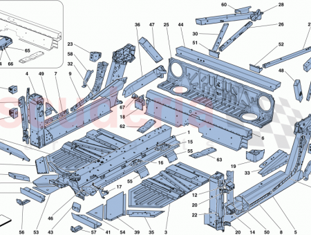 Photo of LH BODYSHELL SUBFRAME MOUNTING BRACKET…