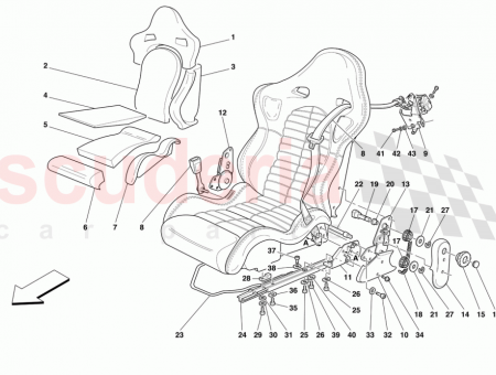 Photo of LH SEAT OUTER ARTICULATED JOINT COVER…