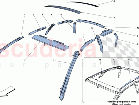 Photo of RH INNER FRONT ROOF BEAM CONNECTOR PROFILE…