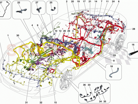 Photo of RH INJECTION WIRING HARNESS…