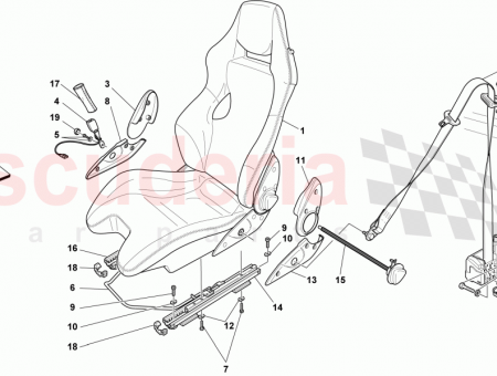 Photo of PASSENGER SIDE BUCKLE MOUNT…