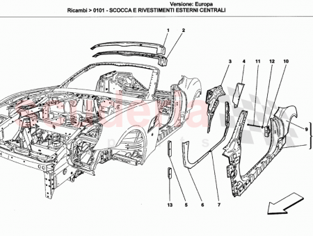 Photo of L H PILLAR REAR FLANGE…