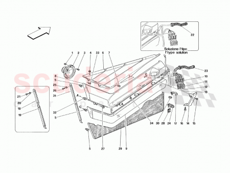 Photo of COVERED CENTRAL PANEL FOR LH DOOR…