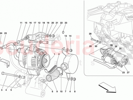 Photo of BELT TENSION ADJUSTING BRACKET…