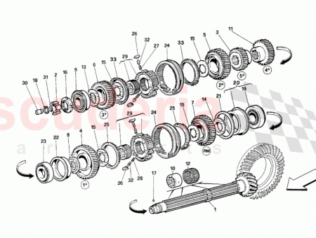 Photo of Bearing axle side…