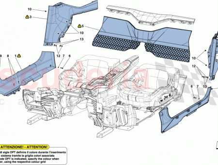 Photo of RH LOWER CENTRE PILLAR TRIM…