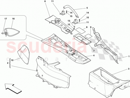 Photo of REAR CENTRE CONSOLE TRIM PANEL…