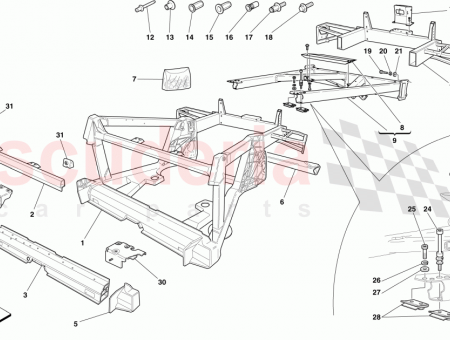 Photo of COMPLETE REAR FRAME…