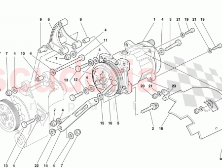 Photo of BELT TENSION ADJUSTING BRACKET…