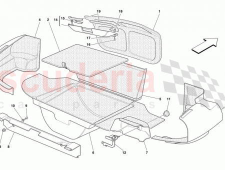 Photo of COMPLETE CARPET SERIES FOR TRUNK COMPARTMENT…