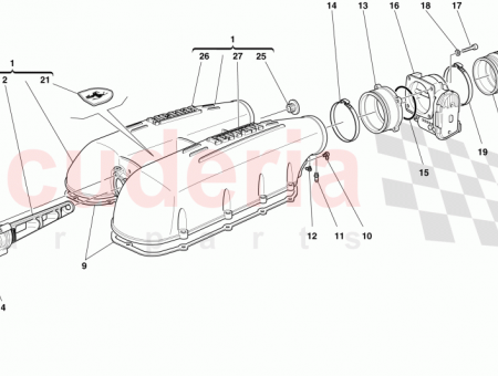 Photo of INTAKE MANIFOLD COVER…