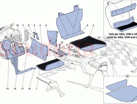 Photo of LOWER BLOCK OF PASSENGER FOOTREST…