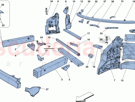 Photo of LOWER RH DIAGONAL BRACE…