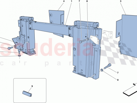 Photo of RH ROLL BAR TRIM PANELS…