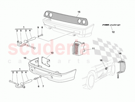 Photo of RH rear gravel guard…