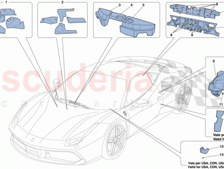 Photo of LH FOAM ELEMENT FOR COMPL CRASH BOX…