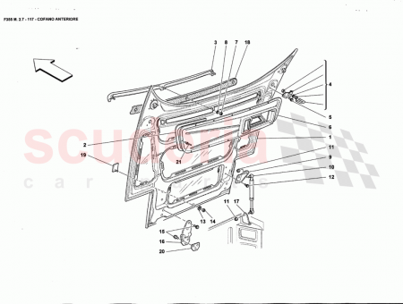 Photo of SHEETED COMPLETE FRONT HOOD BONNET…