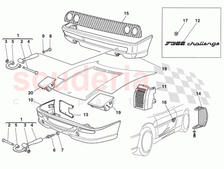 Photo of RH front light cover…