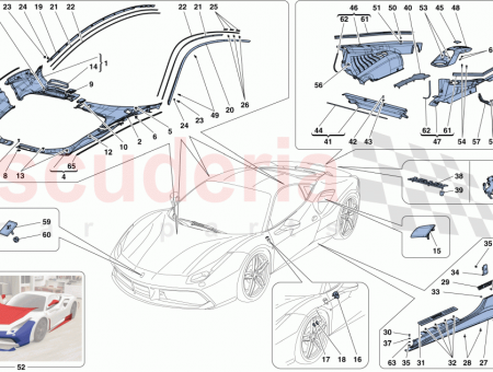 Photo of COMPL LH UNDERWINDSCREEN TRAY…